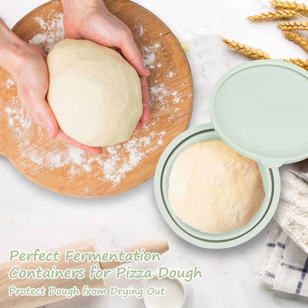 Lidded Hybrid Pizza Dough Box, - Kitchen Jobs บทวิจารณ์และราคา