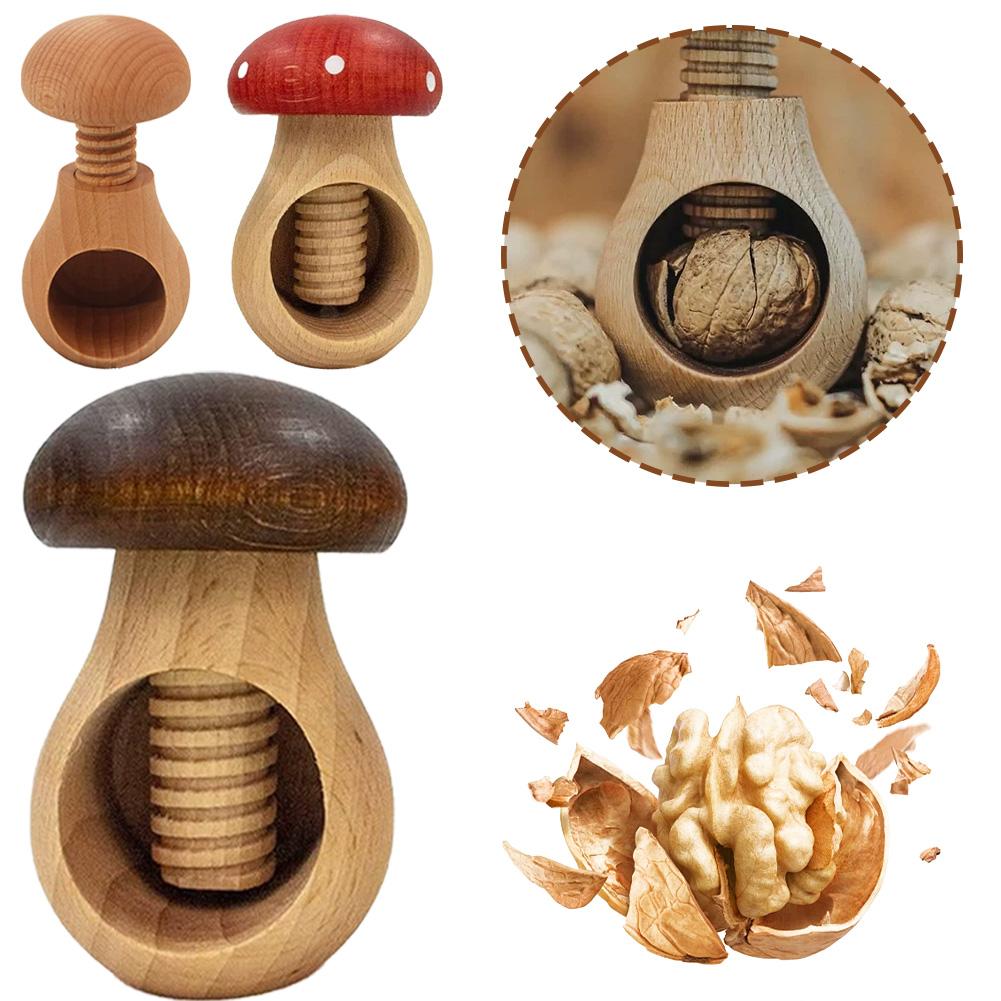Creative Mushroom Shape Nutcra - Kitchen Jobs บทวิจารณ์และราคา