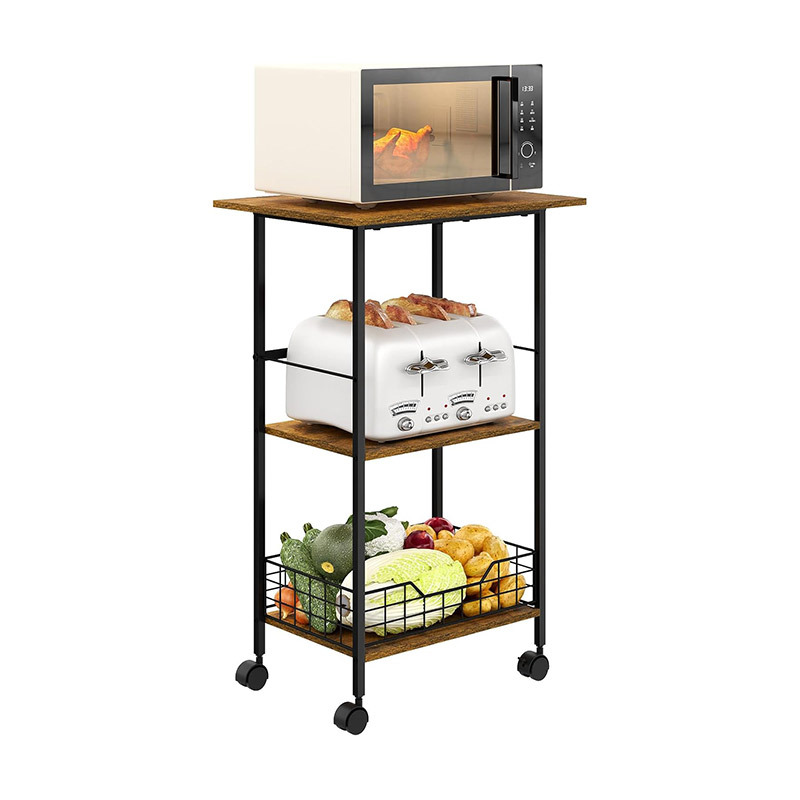 Three-layer roller kitchen rac - Kitchen With Baking Station บทวิจารณ์และราคา