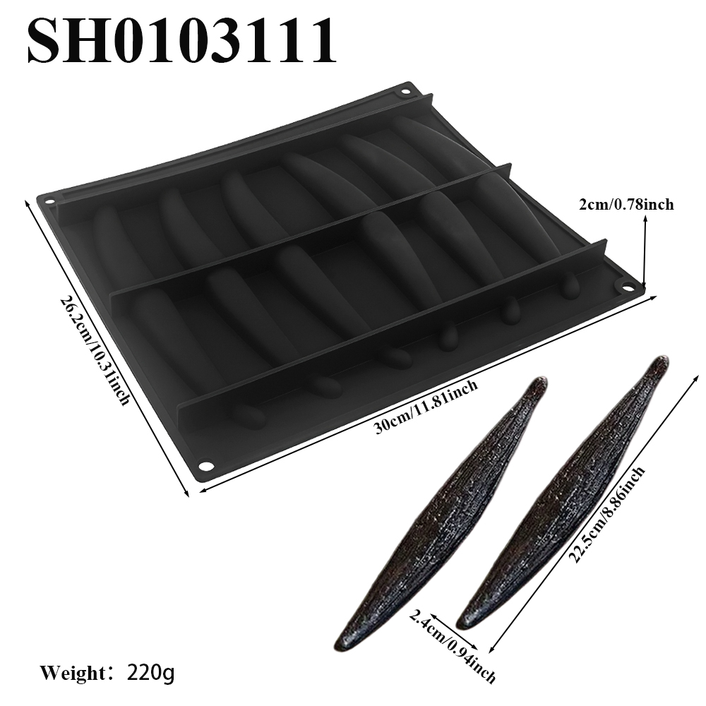 1 or 6 or 10-Cell Vanilla Pod  - Kitchen Design For Baking บทวิจารณ์และราคา