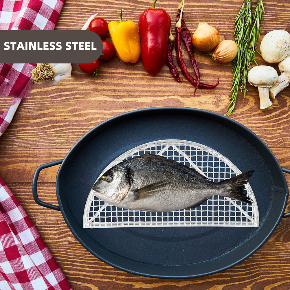 1Pcs Stainless Steel Semicircu - Kitchen Baking Rack บทวิจารณ์และราคา