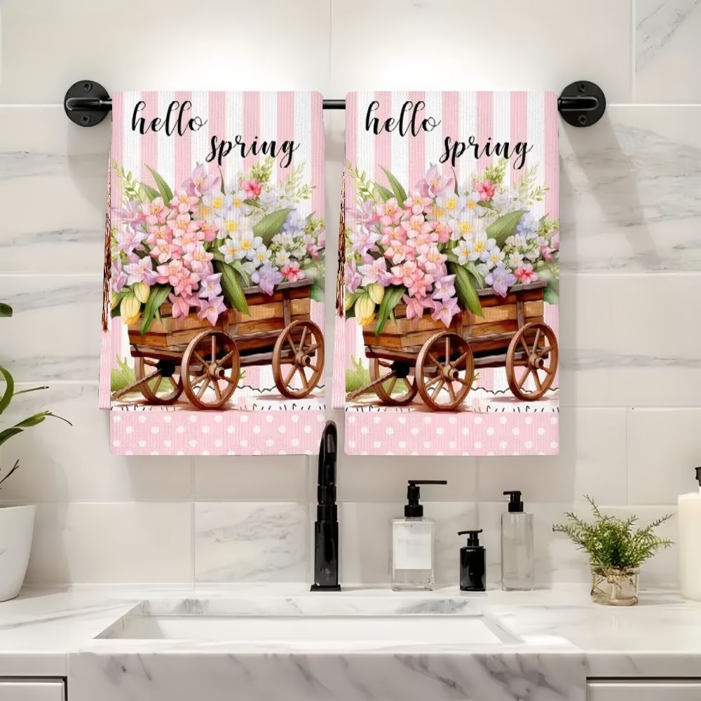 2Pcs, Spring Flower Cart Kitch - Kitchen Baking Cart บทวิจารณ์และราคา