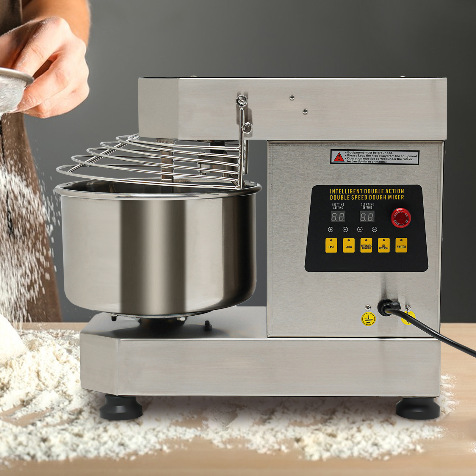 750W Electric Kitchen Mixer Co - Commercial Kitchen Baking Equipment บทวิจารณ์และราคา