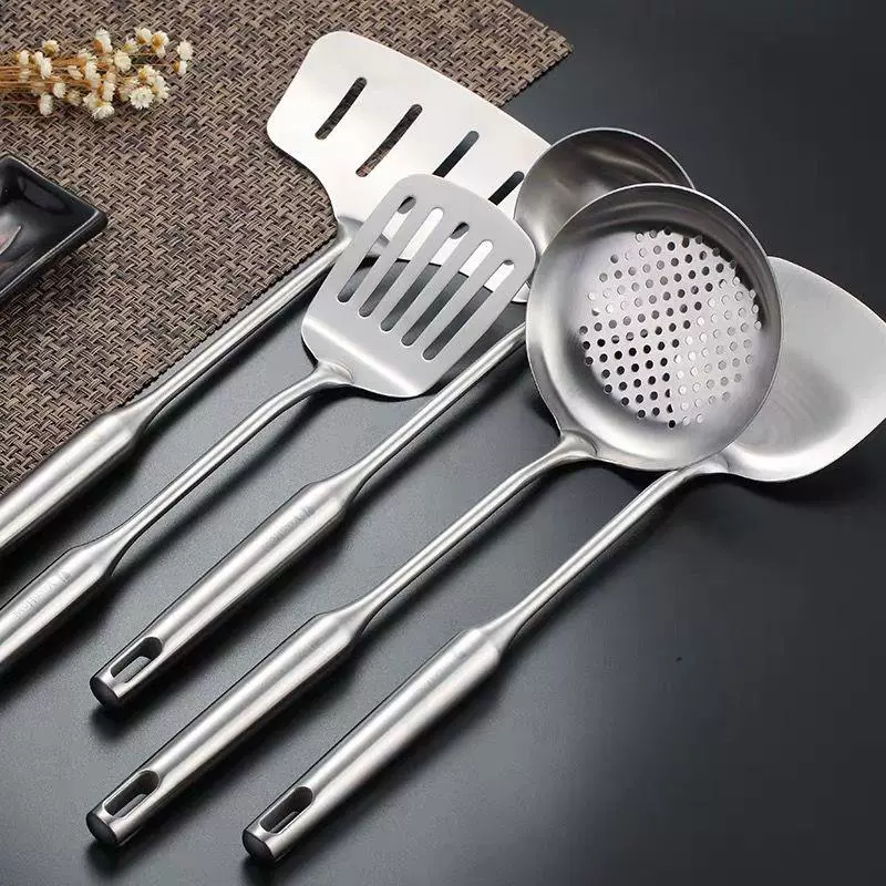 304 Stainless Steel Wok Spatul - Offset Spatula Set บทวิจารณ์และราคา