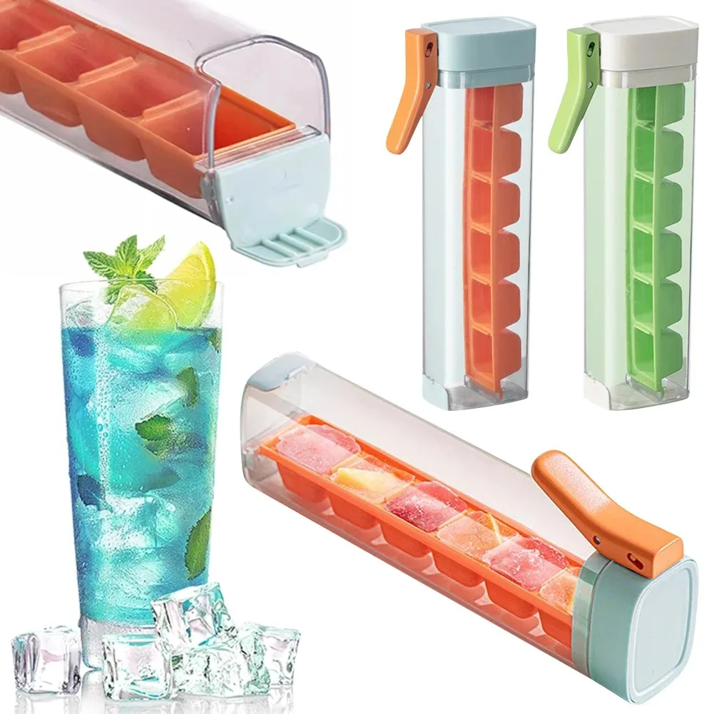 One-Hand Press Ice Cube Tray P - Kitchen Up บทวิจารณ์และราคา