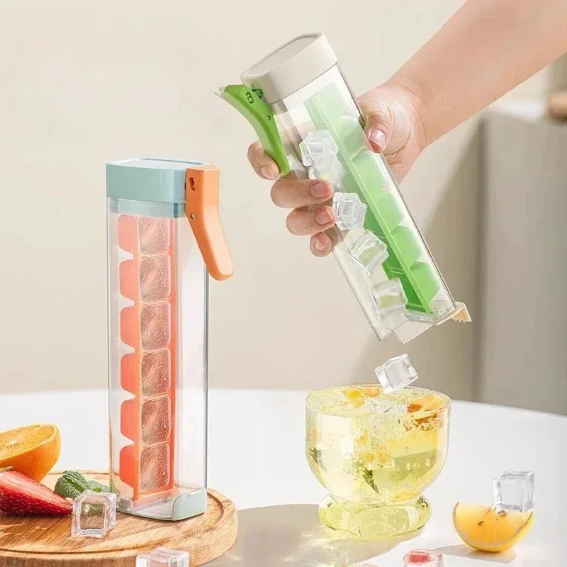One-Hand Press Ice Cube Tray P - Kitchen Up บทวิจารณ์และราคา
