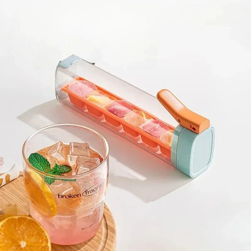 One-Hand Press Ice Cube Tray P - Kitchen Up บทวิจารณ์และราคา