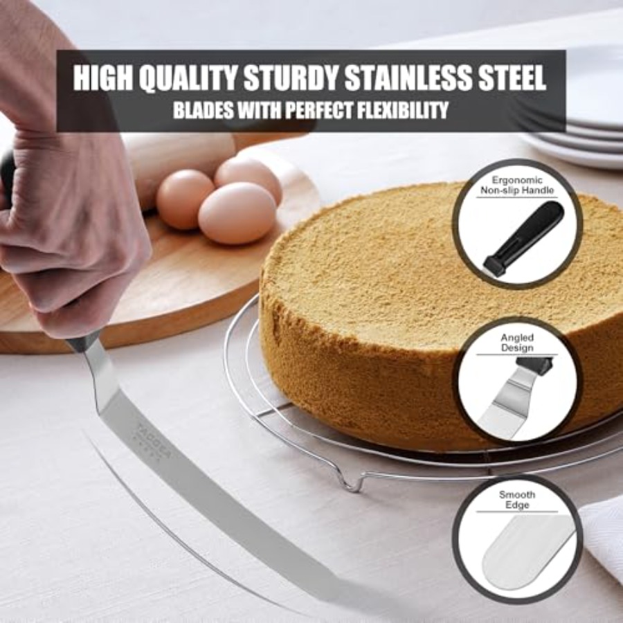Icing Spatula, Angled Offset C - Offset Spatula Set บทวิจารณ์และราคา