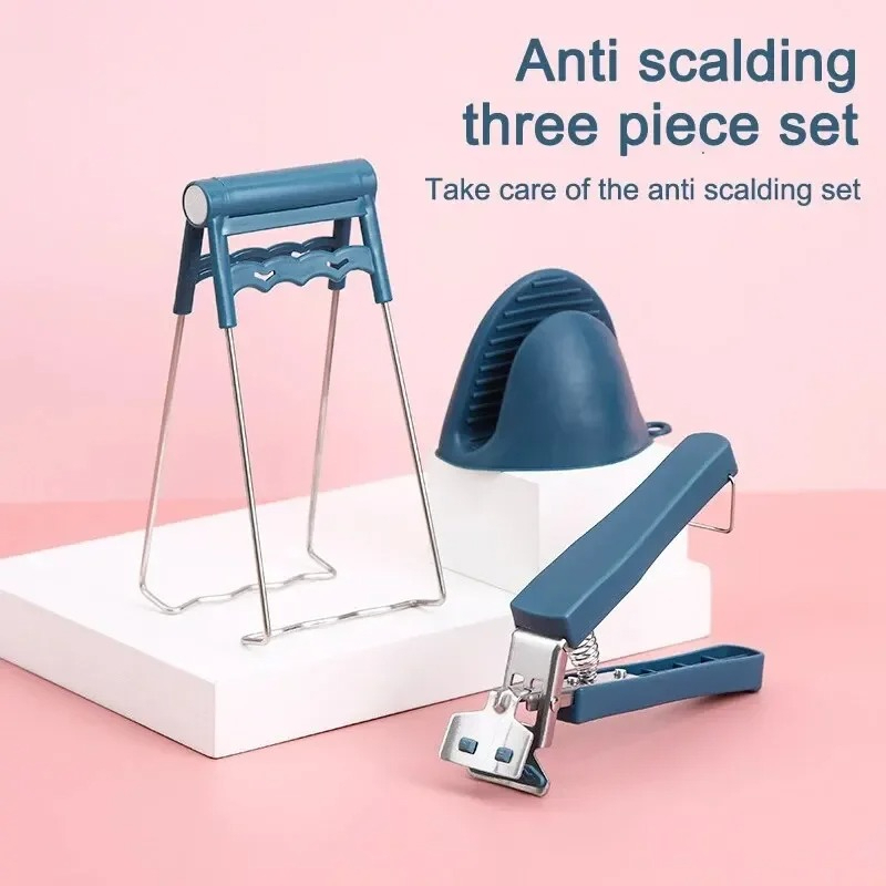 4Pcs Anti-scalding Kitchen Set - Kitchen Baking Tray Set บทวิจารณ์และราคา