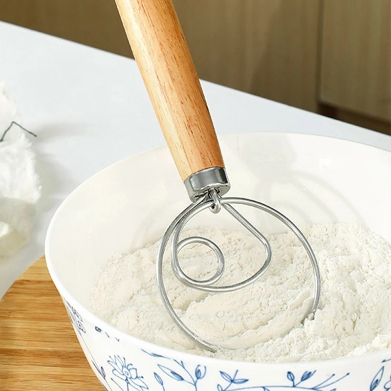 13inch Danish Dough Whisk Stai - Kitchen Baking Blender บทวิจารณ์และราคา
