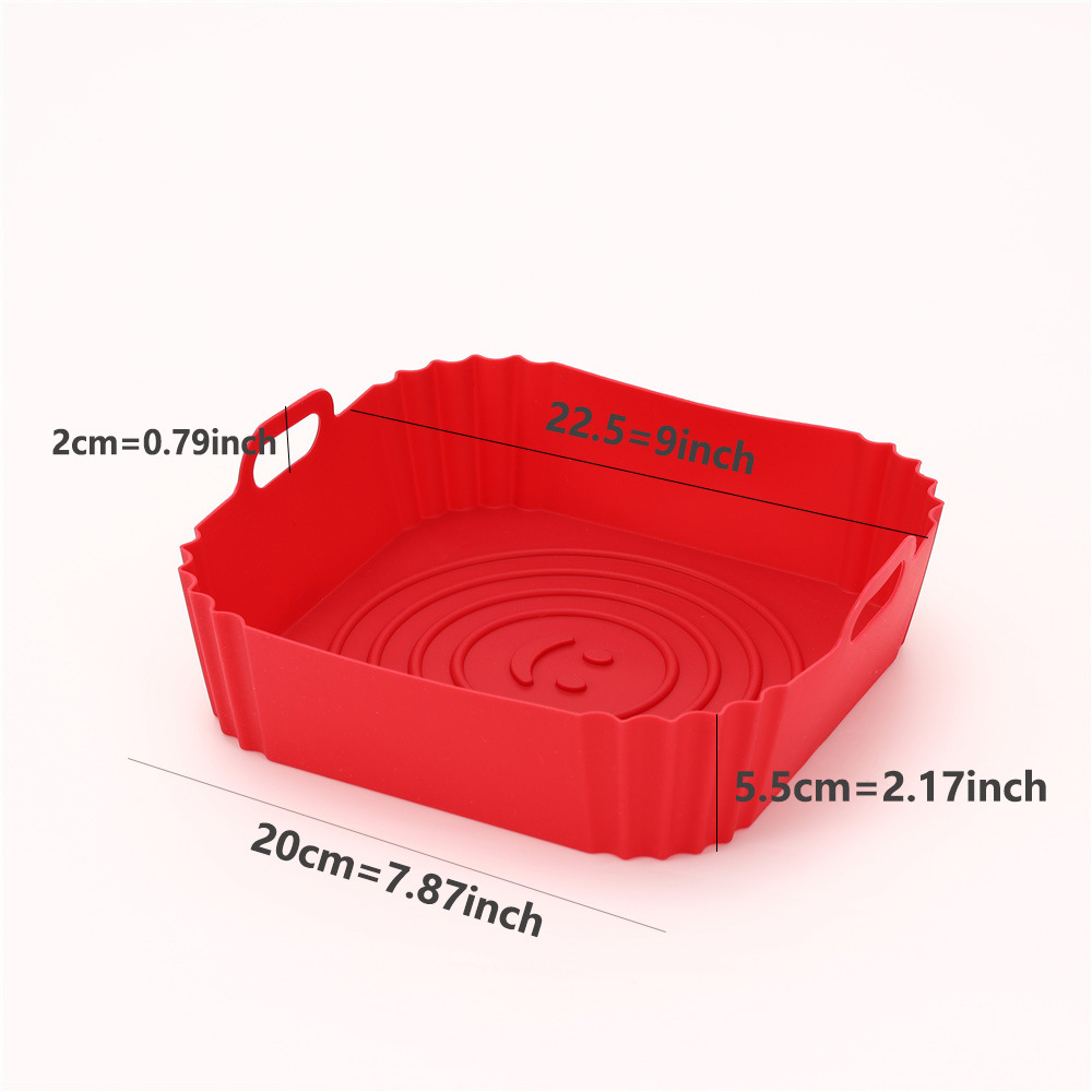 2Pcs Reusable Square Silicone  - Kitchen Baking Tray Set บทวิจารณ์และราคา