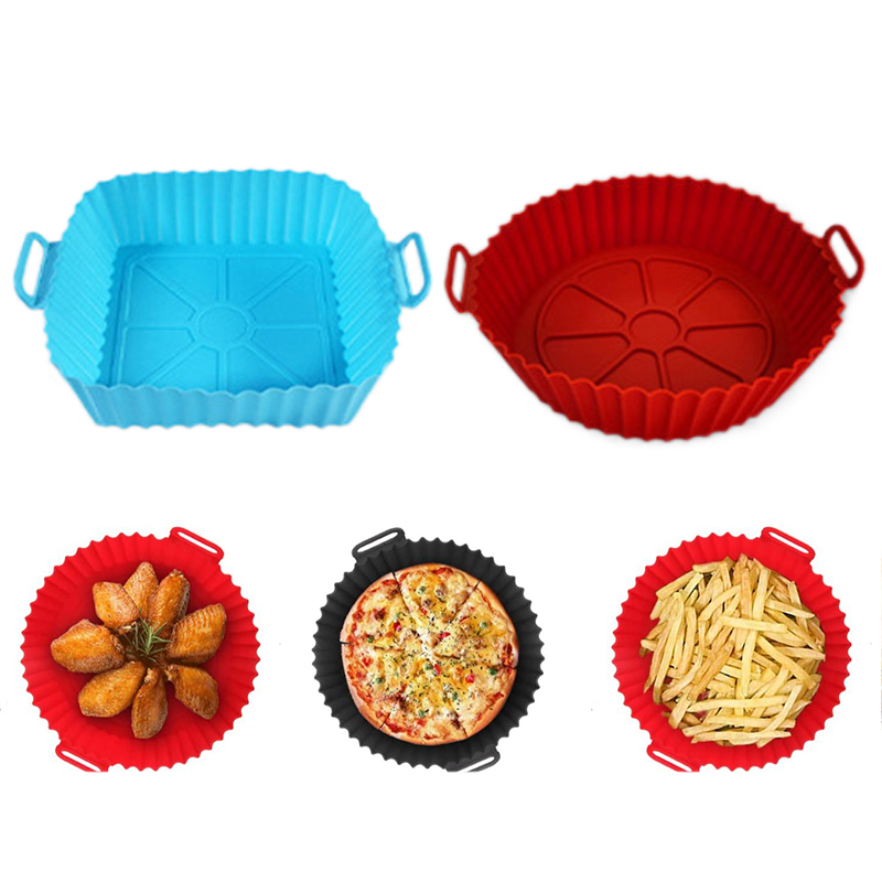 Silicone Fryer Mold Air Fryer  - Kitchen Baking Trays บทวิจารณ์และราคา