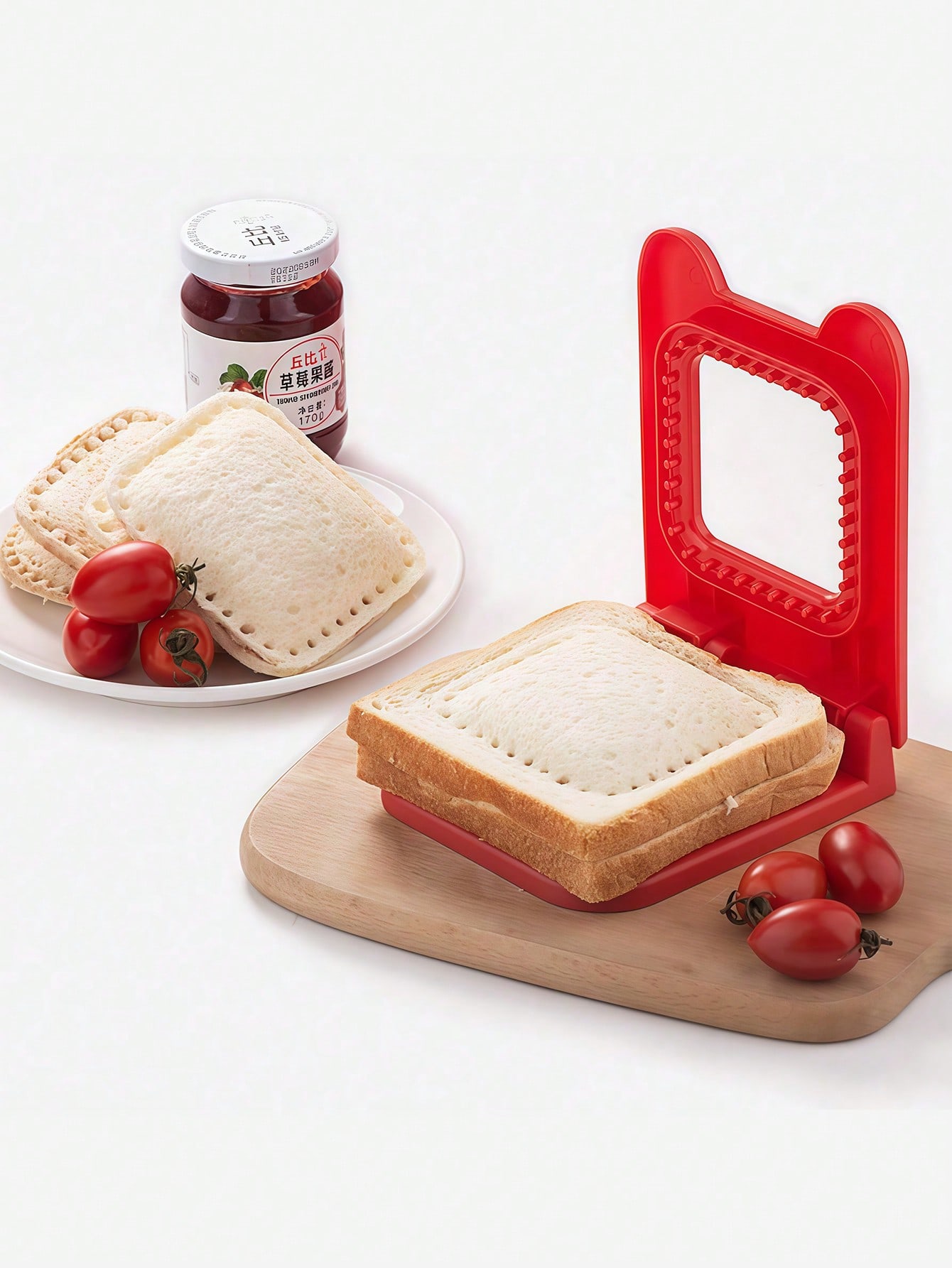 Sandwich Cookie Cutter Breakfa - Kitchen Baking Gadgets บทวิจารณ์และราคา