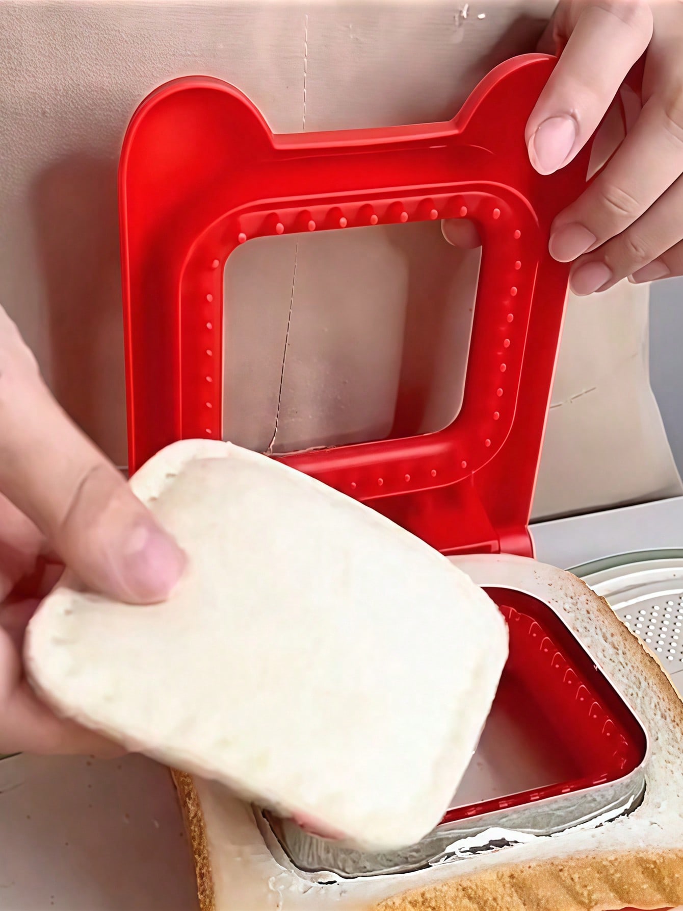 Sandwich Cookie Cutter Breakfa - Kitchen Baking Gadgets บทวิจารณ์และราคา