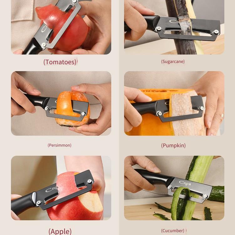 Titanium-plated fruit paring k - Kitchen Jobs บทวิจารณ์และราคา