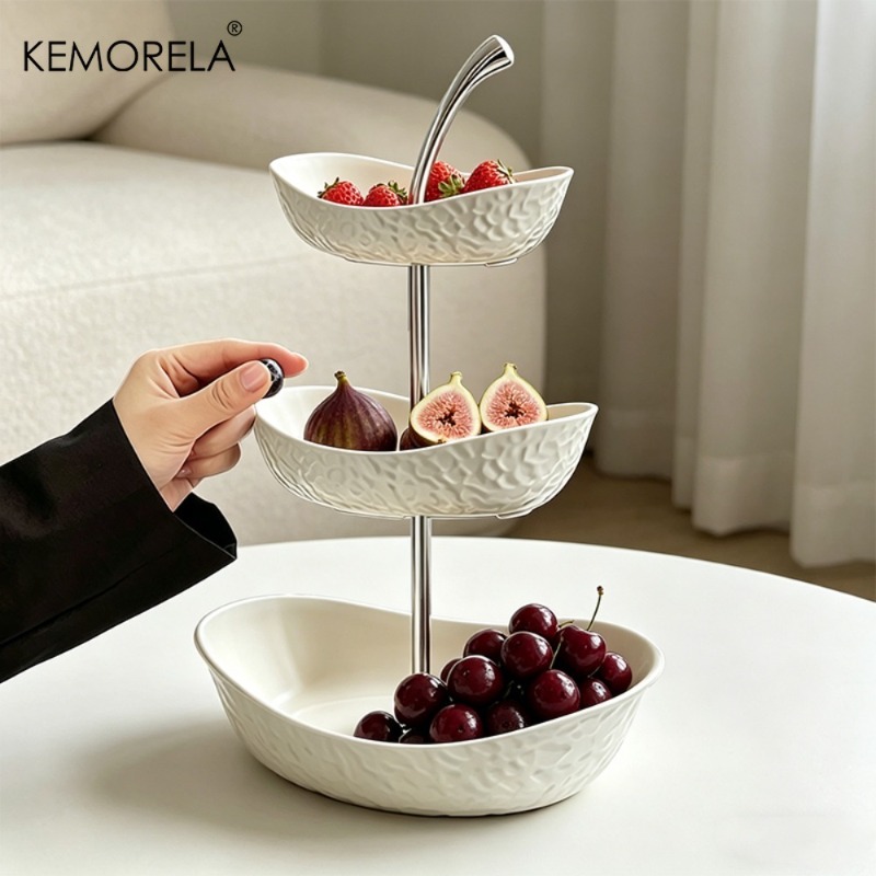 KEMORELA 2/3 Tier Plastic Frui - Kitchen Baking Rack บทวิจารณ์และราคา