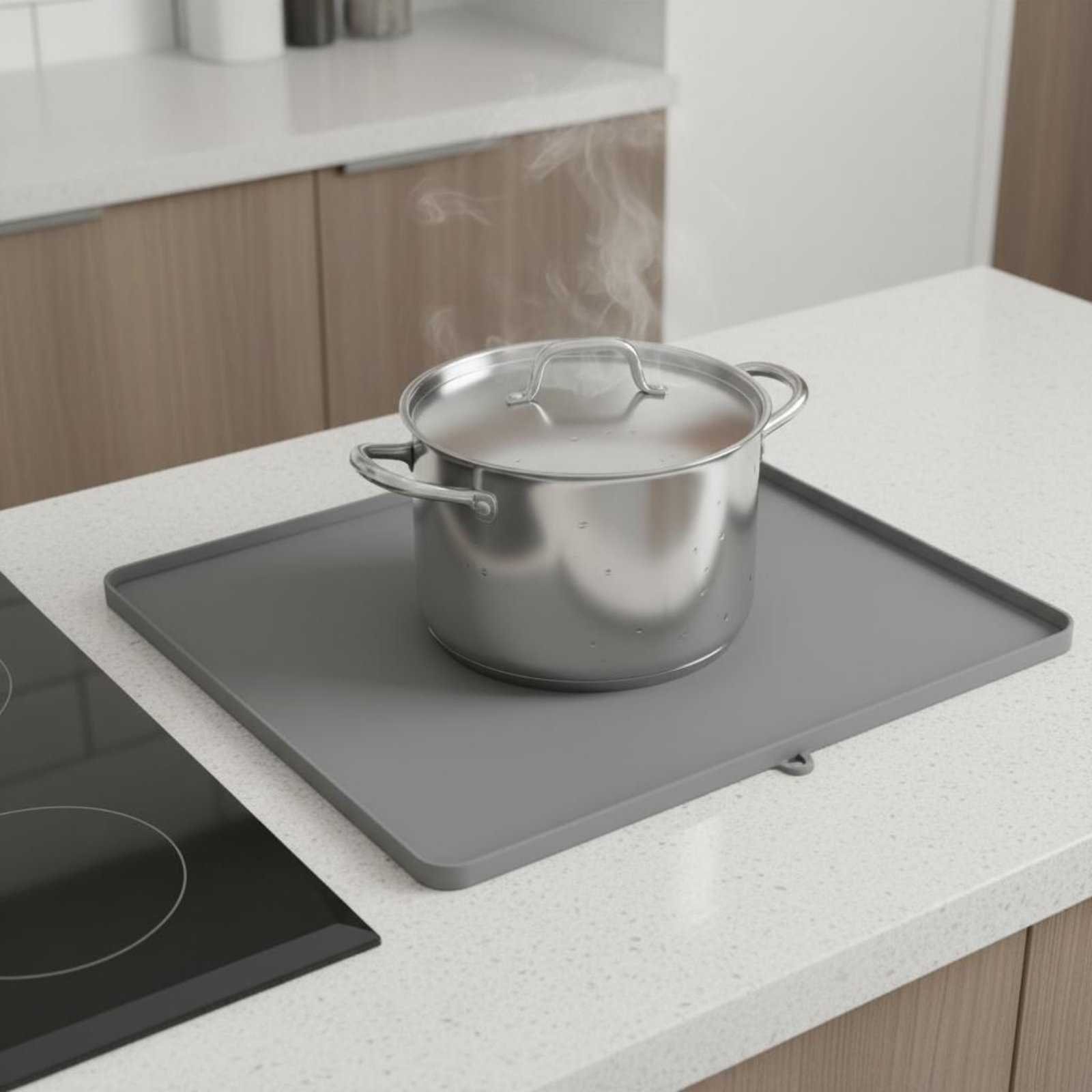 Silicone Microwave Top Mat Fle - Kitchen Baking Trays บทวิจารณ์และราคา