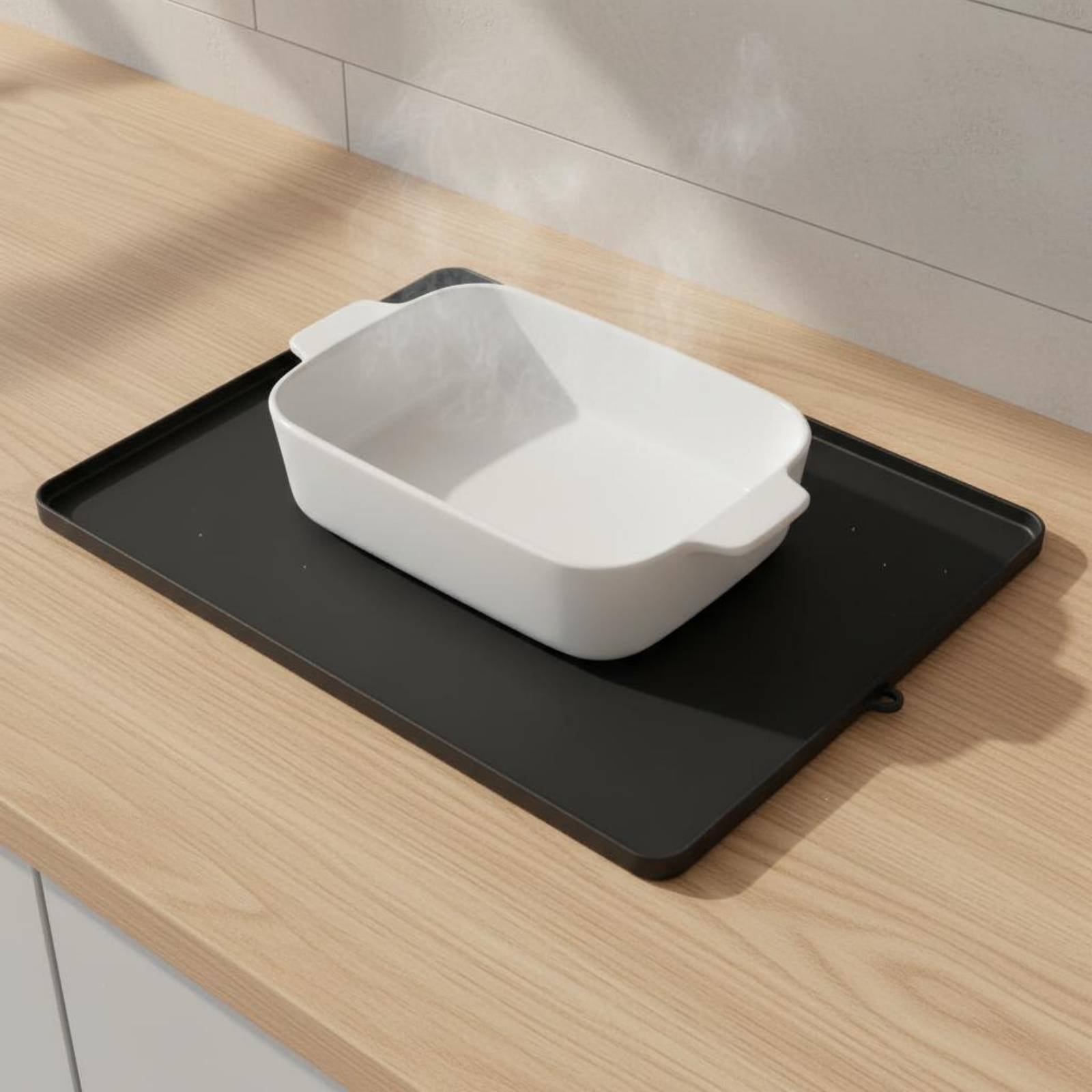 Silicone Microwave Top Mat Fle - Kitchen Baking Trays บทวิจารณ์และราคา
