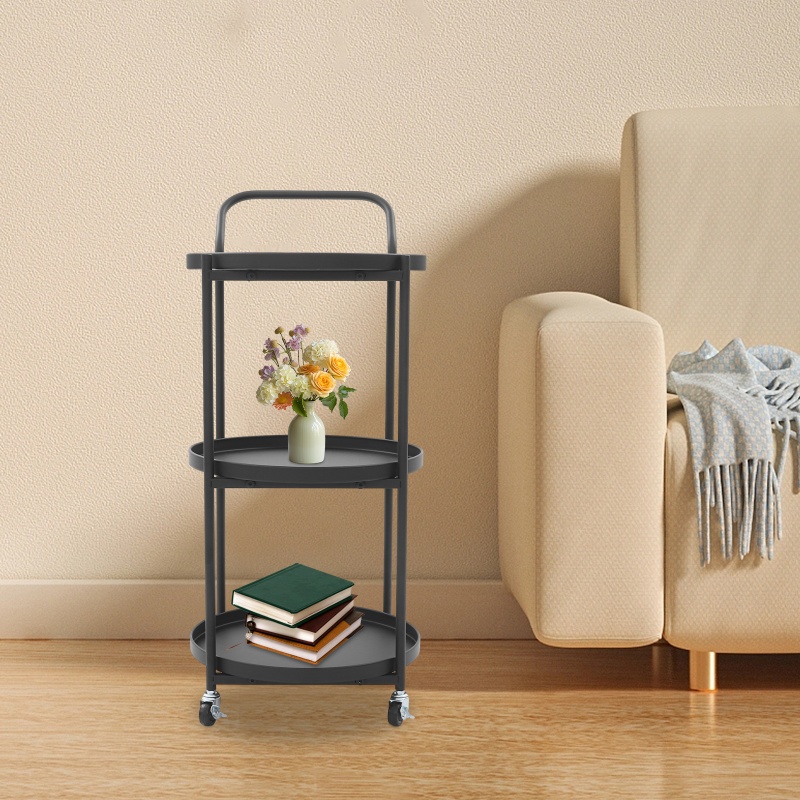 3-Tier Premium Iron Rolling Ba - Kitchen Baking Cart บทวิจารณ์และราคา