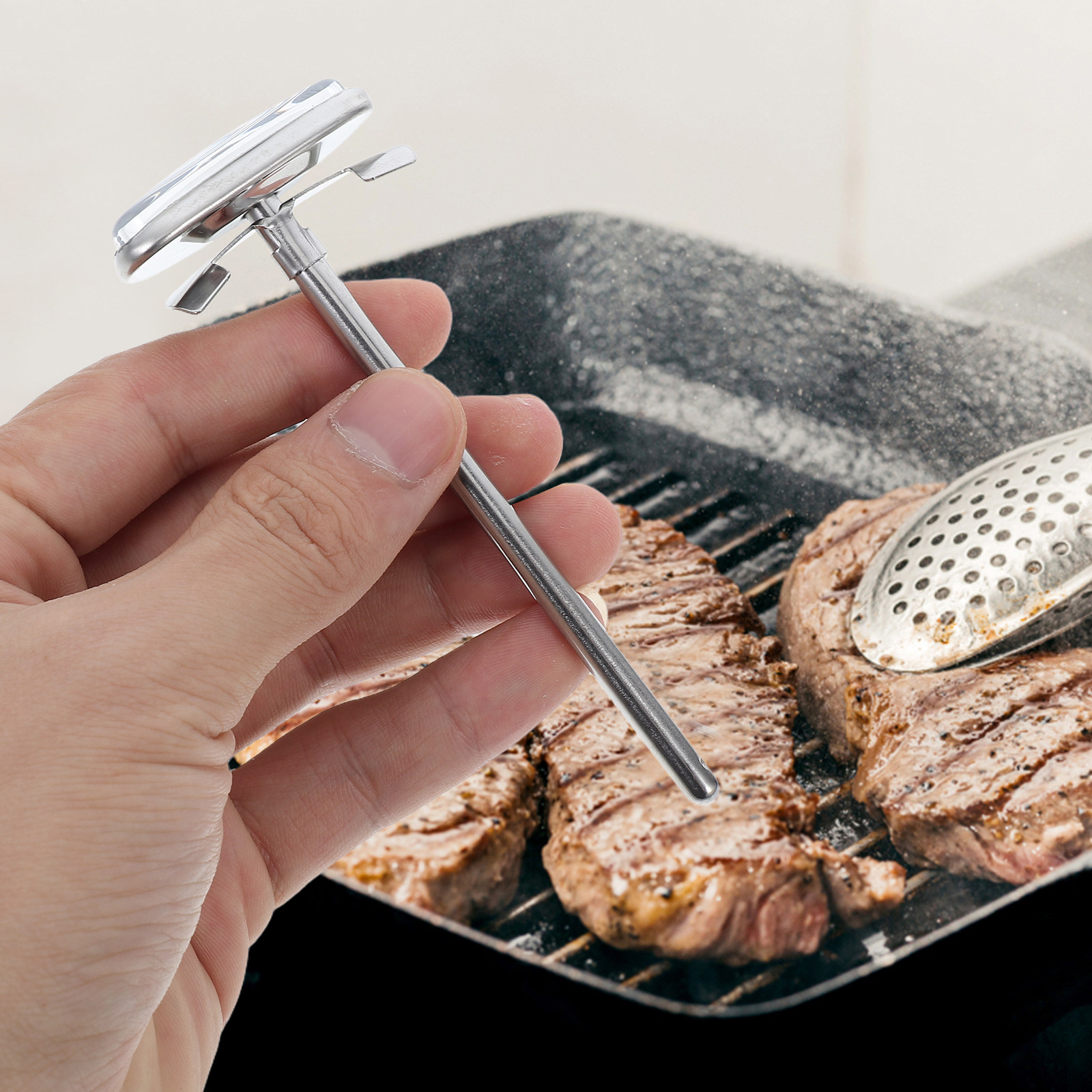 Stainless Steel Fry Thermomete - Kitchen Tools For Baking บทวิจารณ์และราคา