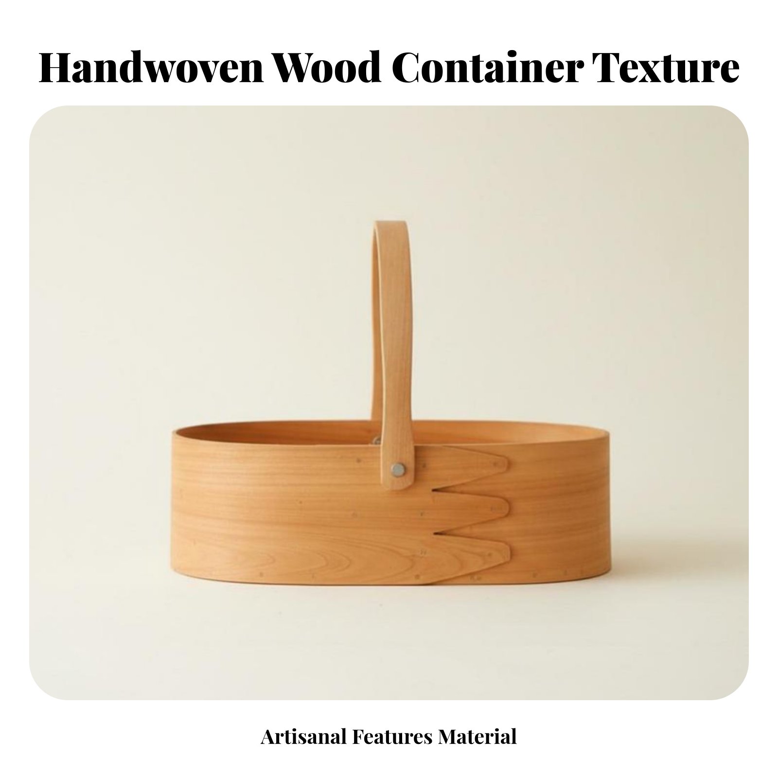 Handled Wood Chip Container Ja - Kitchen Tools For Baking บทวิจารณ์และราคา